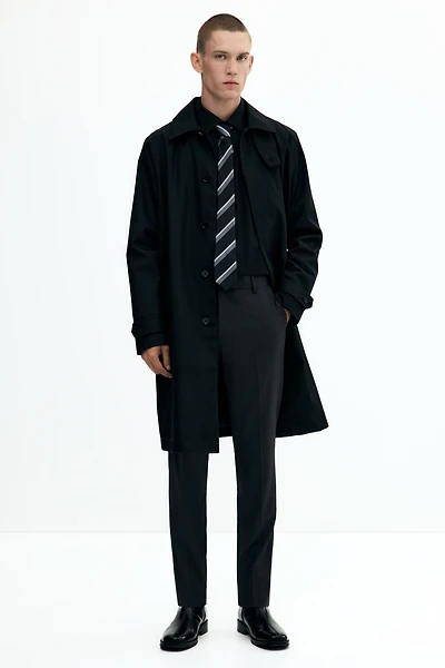 Skinny-Fit Suit Pants