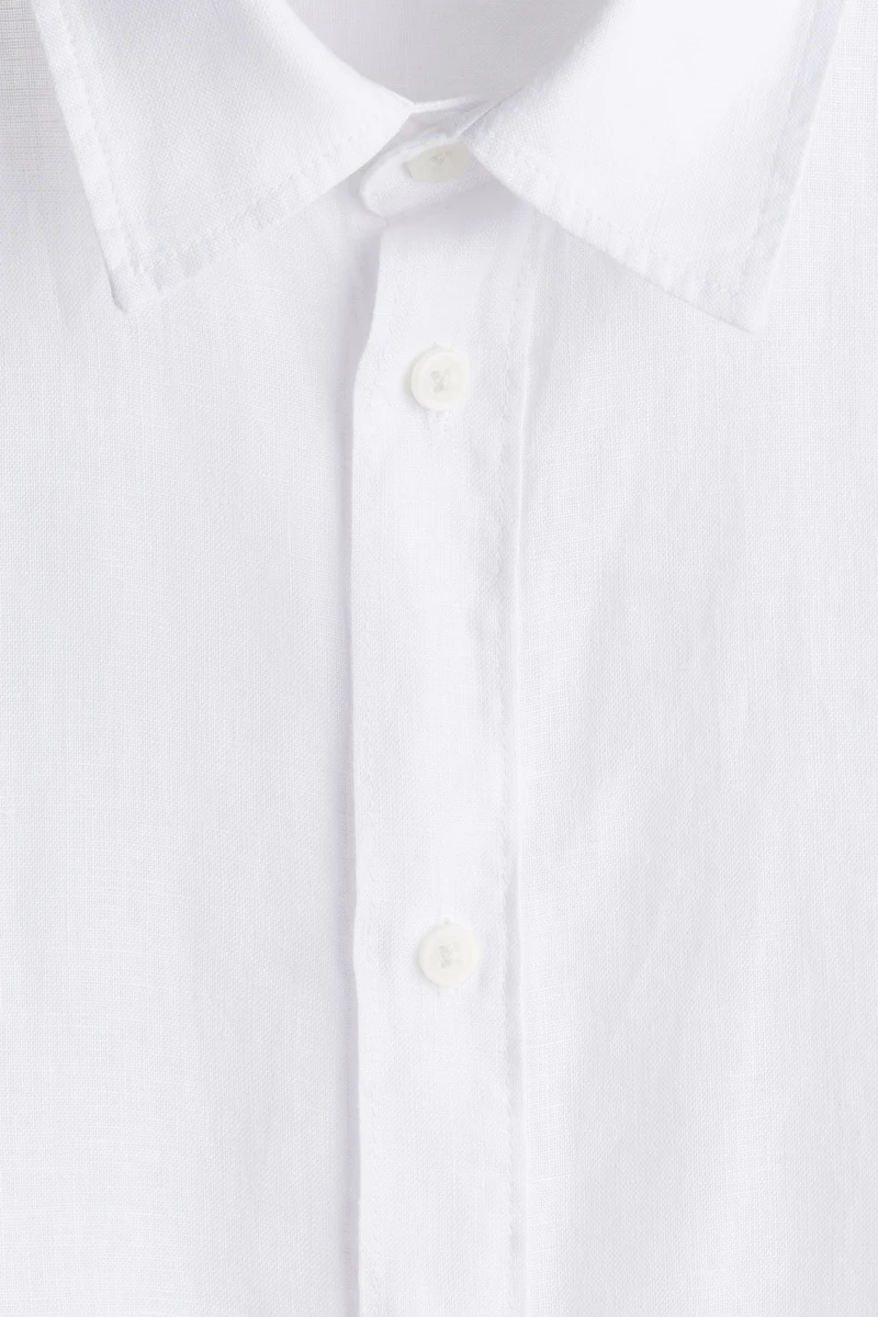 Regular-Fit Linen Shirt
