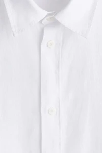 Regular-Fit Linen Shirt