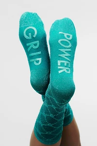 Glittery Non-Slip Socks
