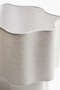 Lampe de table habillée de textile