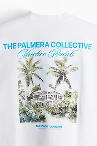 Oversized Fit Printed T-shirt