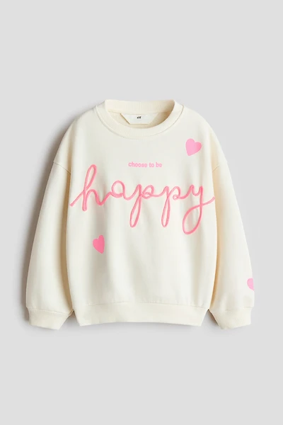 Appliquéd Sweatshirt