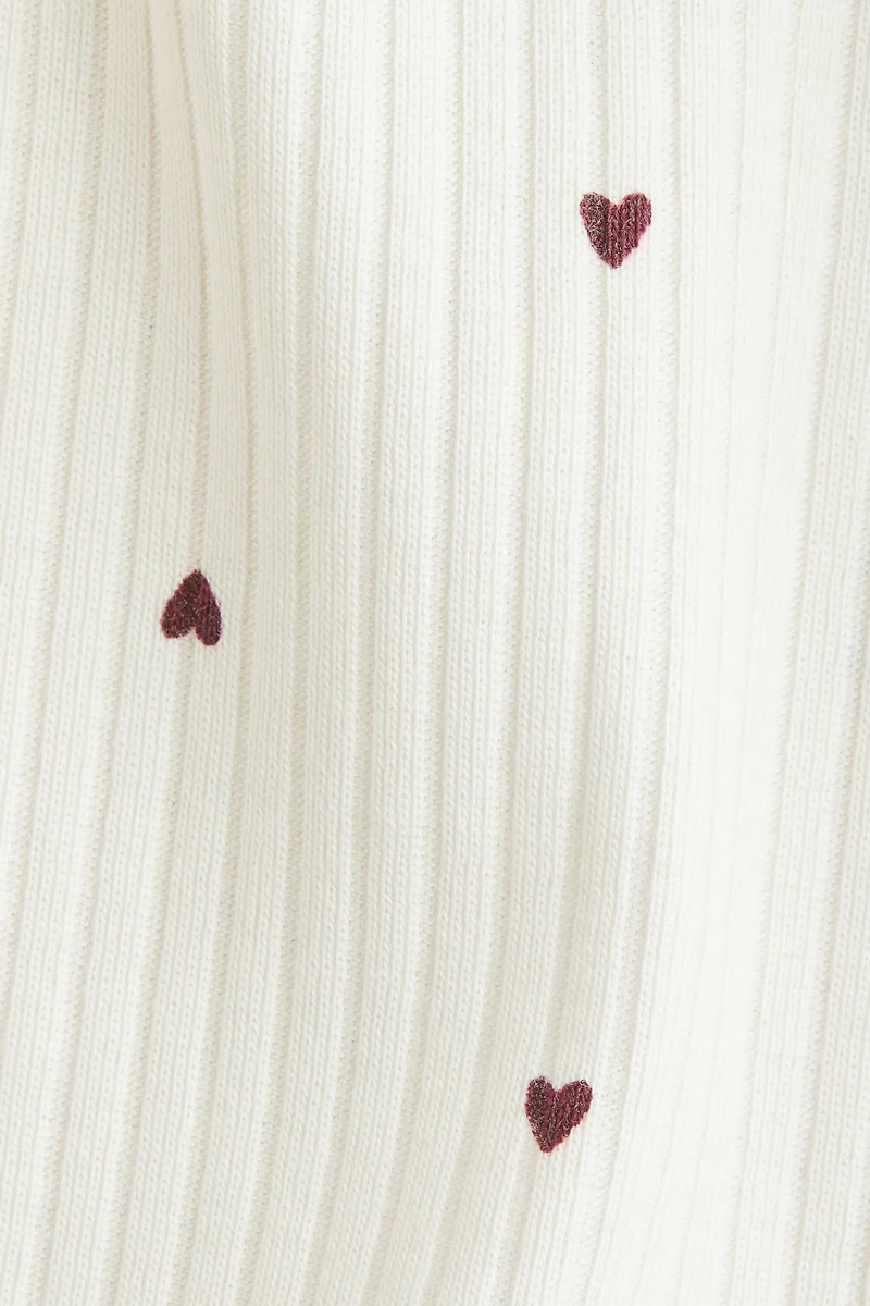 2-pack Ribbed Jersey Shirts