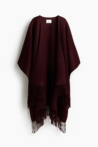 Handmade Wool-Blend Cape