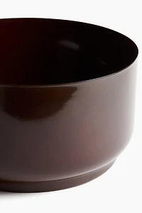 Wide Plant Pot in Metal