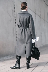 Handmade Wool-Blend Coat