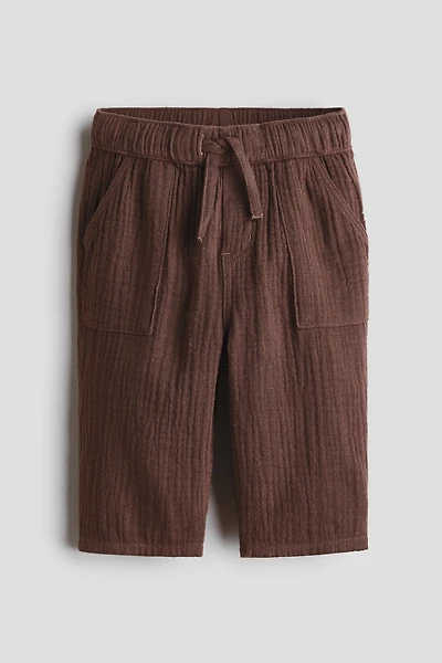 Cotton Muslin Pants