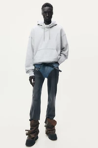 Embroidered-Detail Hoodie