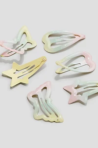 Lot de 6 barrettes