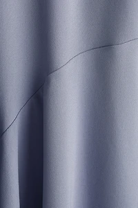MAMA Tie-Detail Crêpe Dress