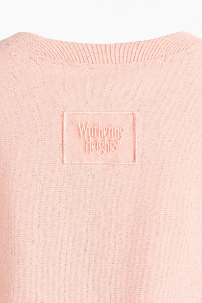 Embroidered-Detail T-Shirt