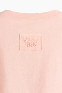 Embroidered-Detail T-Shirt