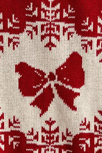 Jacquard-Knit Cotton Sweater