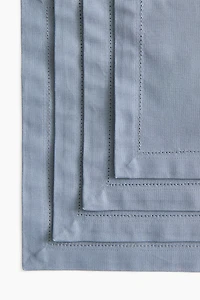 Lot de 4 napperons en coton