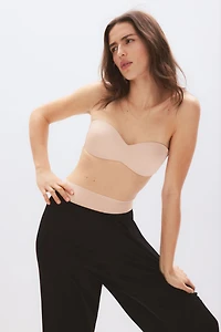 Padded Microfiber Bandeau Bra