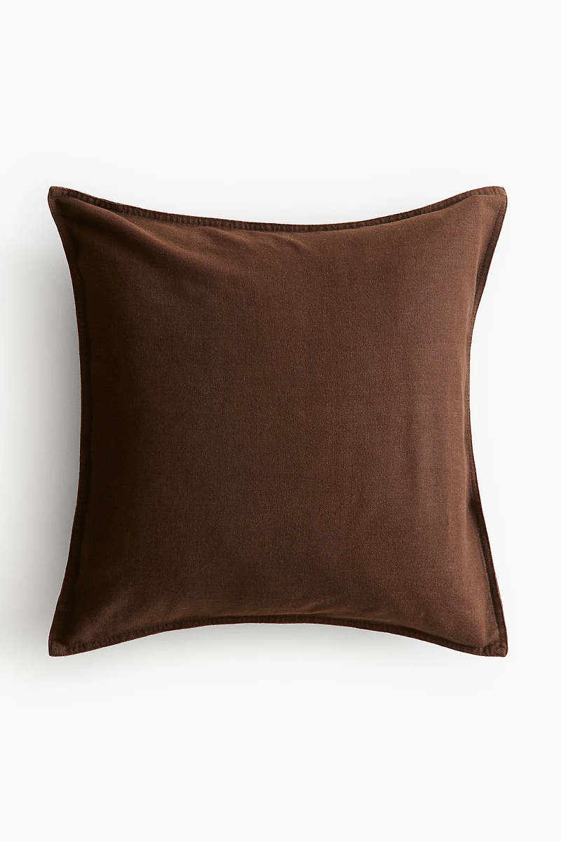 Linen-blend Cushion Cover