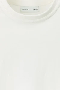 Loose-Fit Long-Sleeved Cotton T-Shirt