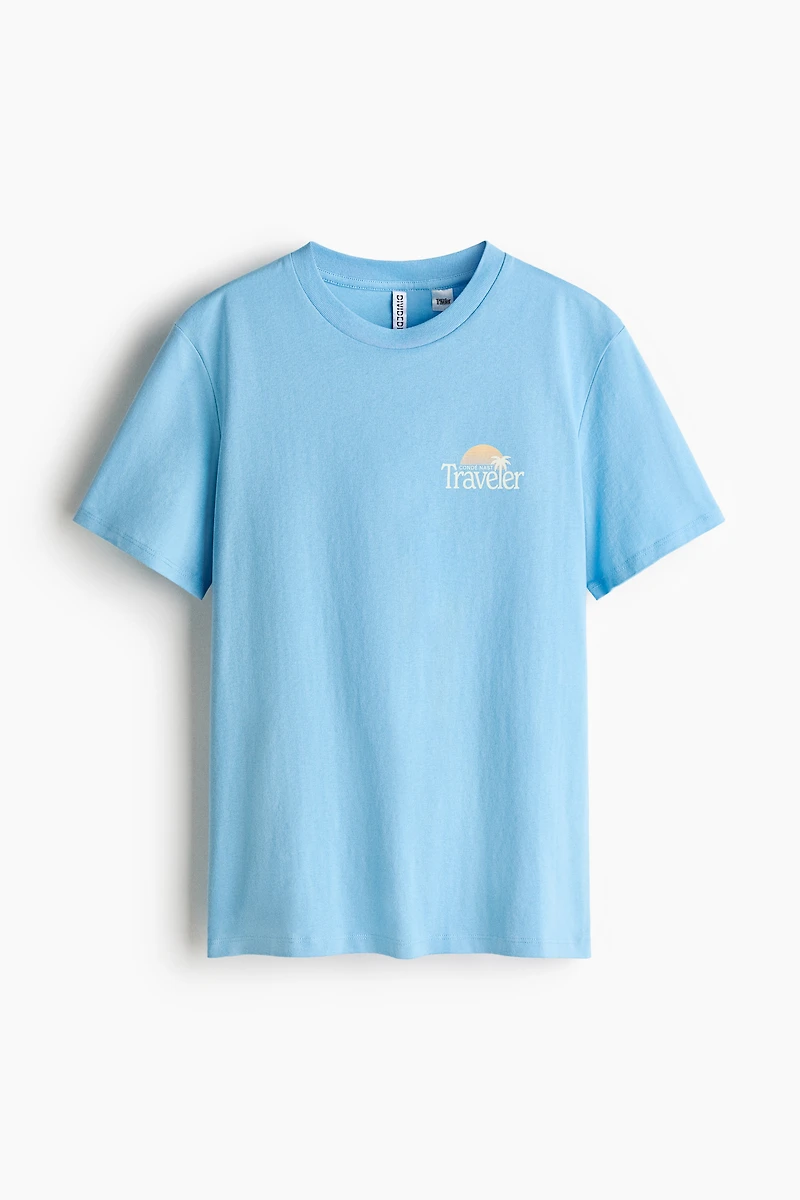 Printed Cotton T-Shirt