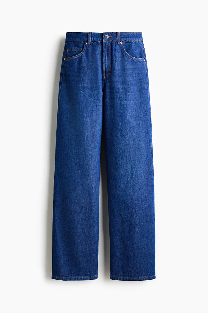 Bleecker High Rise Wide Leg Jeans