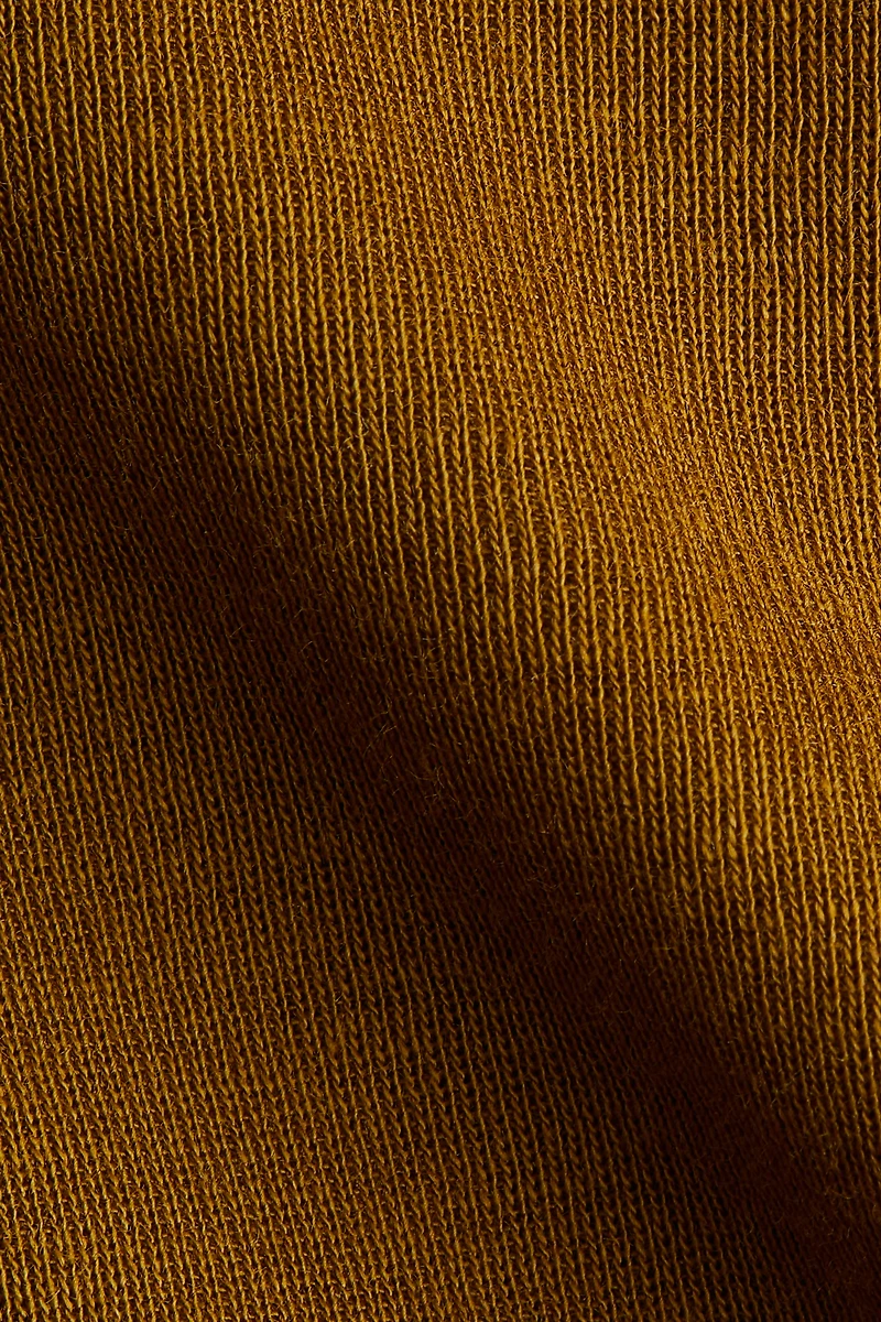 Haut en coton pima avec col cheminée