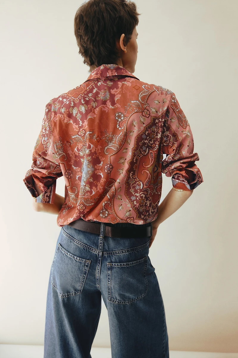 Printed Cotton Shirt
