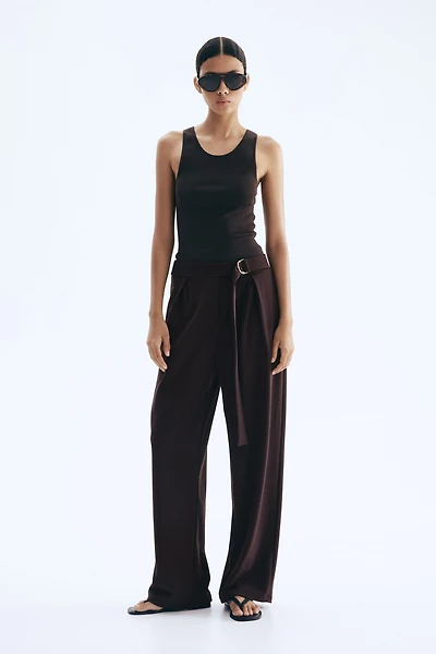 Belted Pants