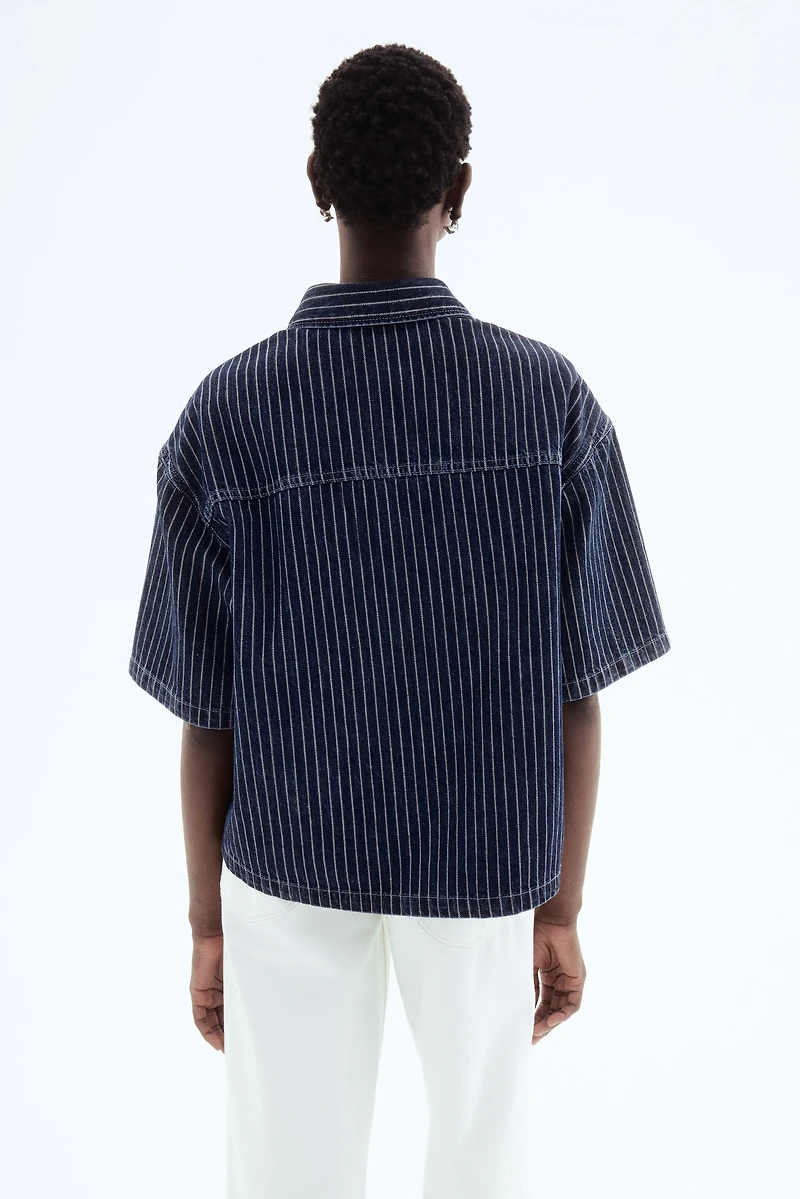 Oversized Denim Shirt