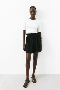 T-shirt en tricot fin
