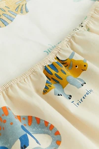 Patterned Cotton Fitted Sheet