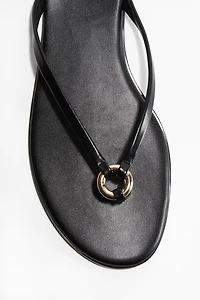 Ring-Detail Flip-Flops