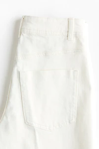 Jean large taille haute