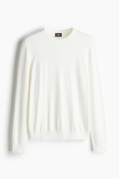 Slim Fit Fine-Knit Sweater