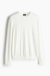 Slim Fit Fine-Knit Sweater