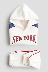 2-Piece Printed Sweatsuit