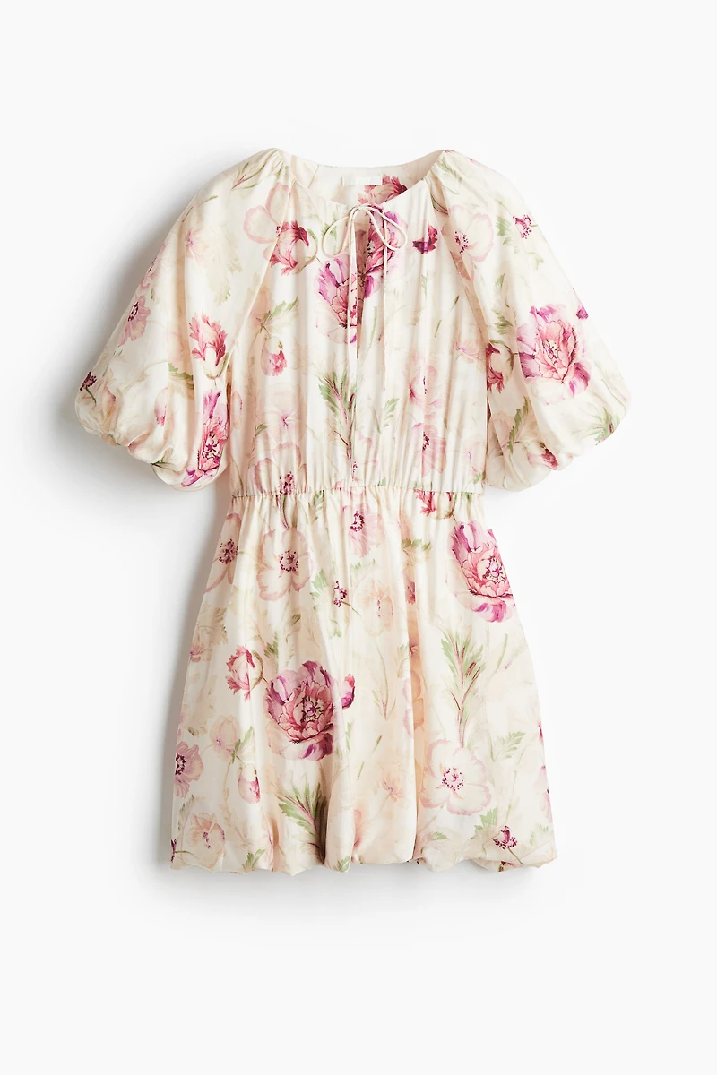 Bubble-Hem Dress