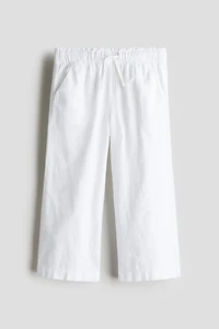 Pantalon en lin mélangé