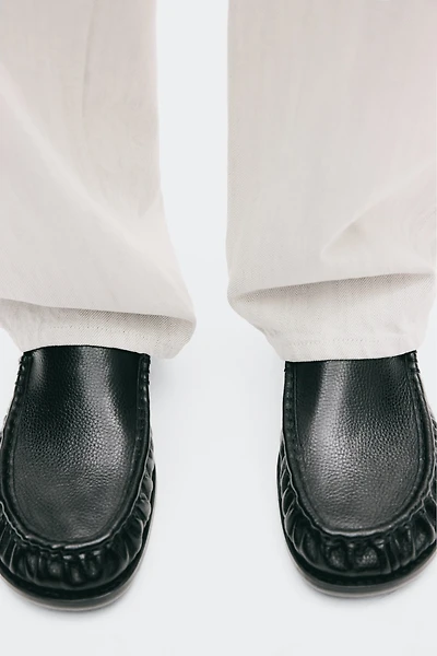 Leather Loafers