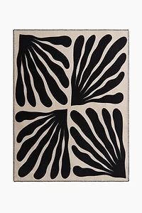 Patterned Fleece Throw