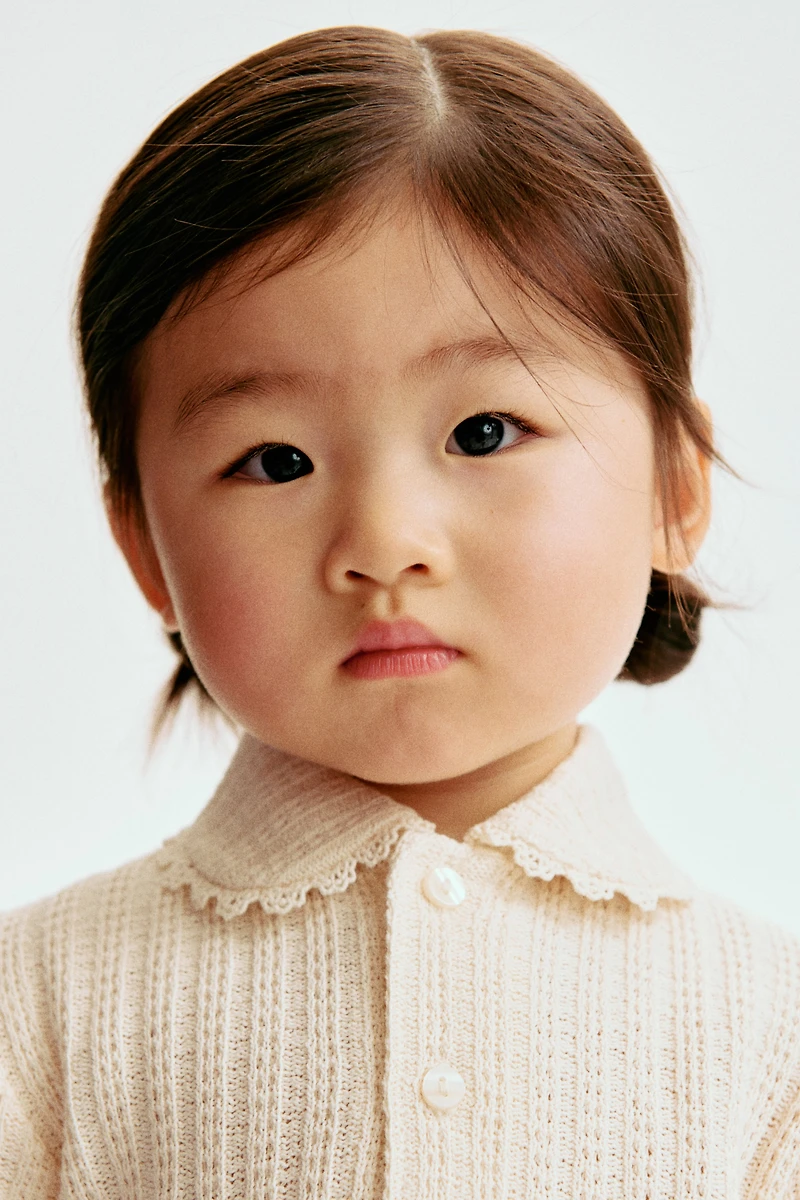 2-Piece Pointelle-Knit Set