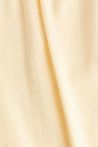 Wide-Leg Linen-Blend Pants