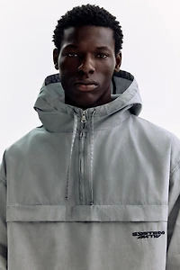 Anorak ample en coton