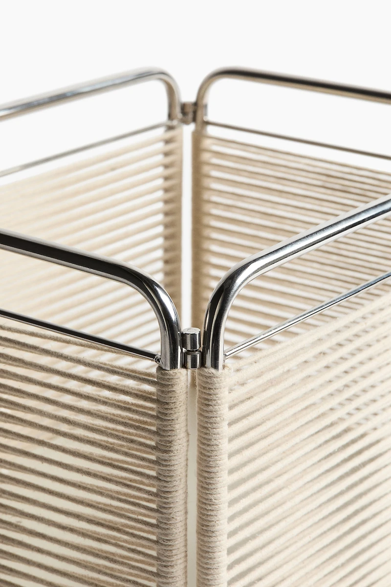 Panier de rangement repliable