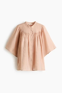 Butterfly-Sleeved Blouse