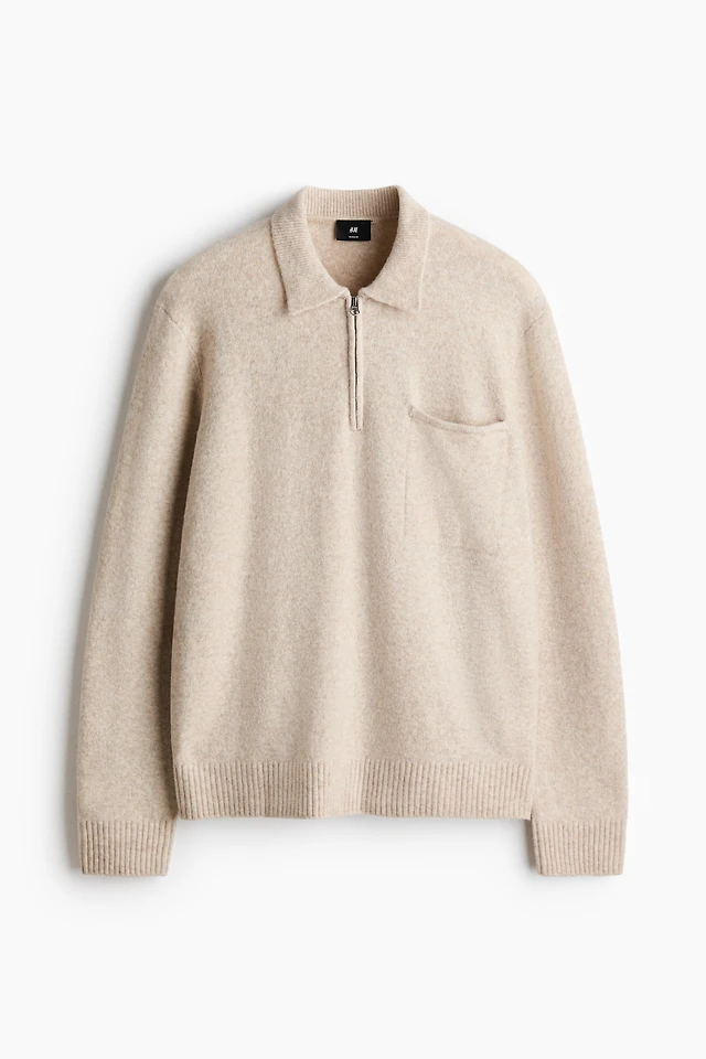 Regular-Fit Knit Polo Shirt