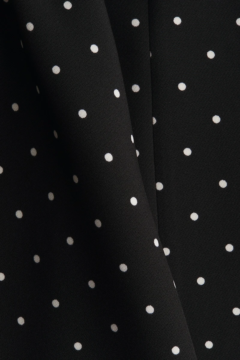 Robe à jupe évasée