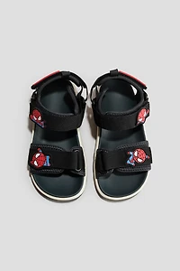 Sandales avec motifs