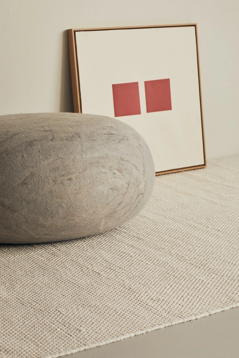 Textured Cotton Rug