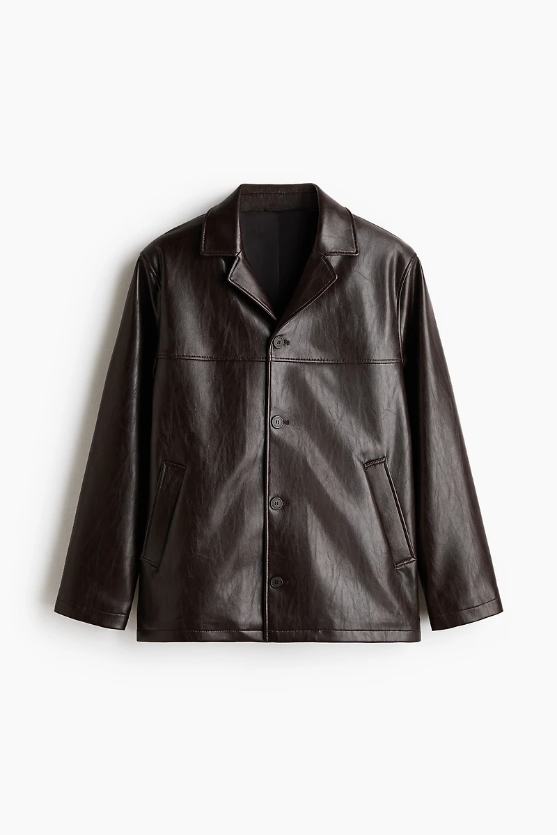 Veste en tissu enduit