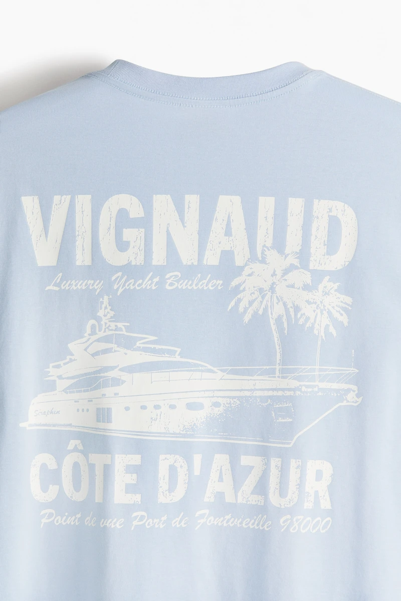 T-shirt imprimé Coupe Flottante